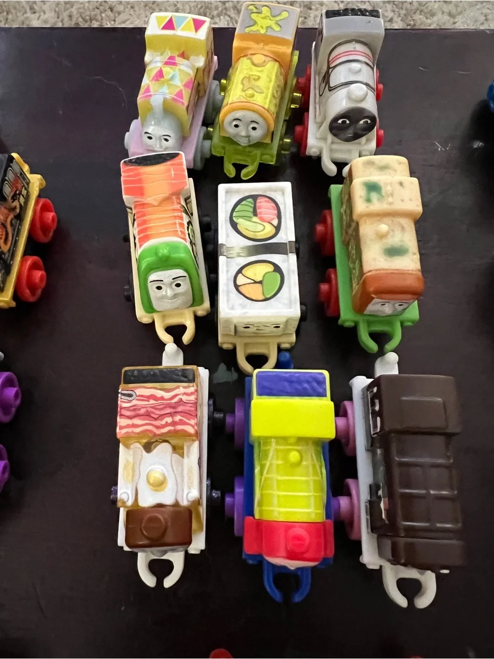 Thomas & Friends MINIS Train Lot of 71 - Rare Holiday Hanukkah, Holiday and DC
